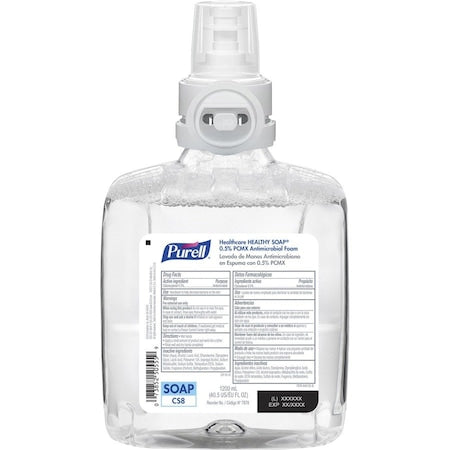 Hand Soap, Series CS8, 1, 200 mL, Foam, Light Floral, 2 PK