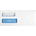 Dbl Window Envelope, White, Paper, PK500