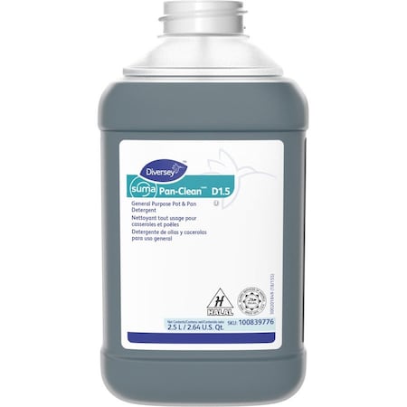 Food Service Degreaser, 2.5L Bottle, Liquid, Blue, 2 PK