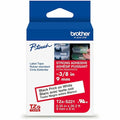 Label/Ribbon Cartridge, White, Gloss, 3/8 in W