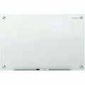 18" H x 24" W Magnetic Glass Dry Erase Board, Gloss, White