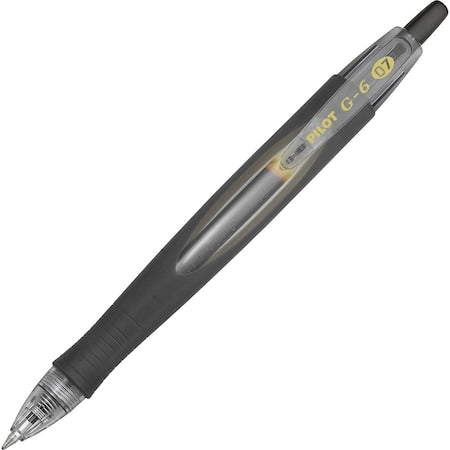 Gel Pen, Fine 0.7 mm, Black PK12