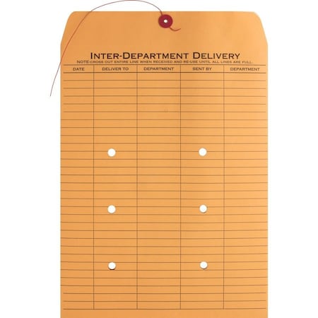 Filing Envelope, Brown, Kraft, PK100