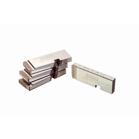 Pipe Threading Replacement Dies, 1"-2" High Speed Right-Hand NPT Universal, 4-Piece