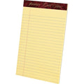 8"X5" Canary Perforated Legal Pad, Pk12