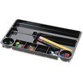 Drawer Organizer, Black, 1 1/8" H