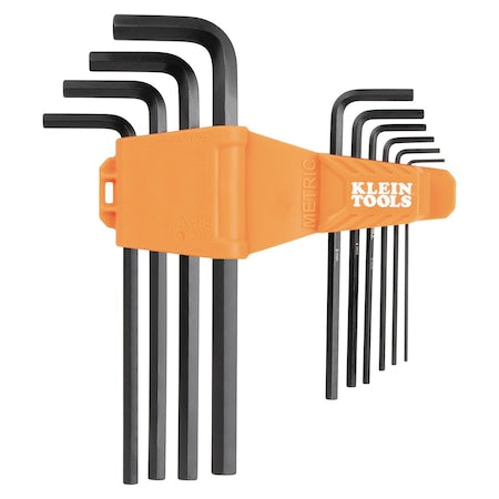 Long Hex Key Set, Metric, 10-Piece