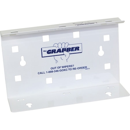 The Grabber Wiper Dispenser for Wypall Wipes (09352), For Pop-Up Boxes, White
