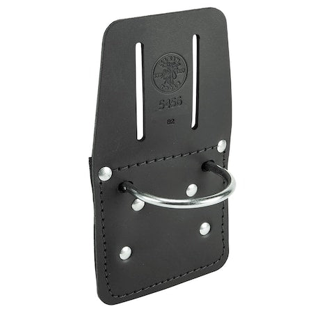 Hammer Holder, Slotted Connection, Metal, Black, Leather