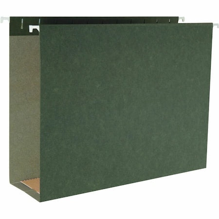 Hanging File Folder, Green, PK25