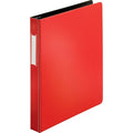 Ring Binder, Red, Chipboard/Polypropylene