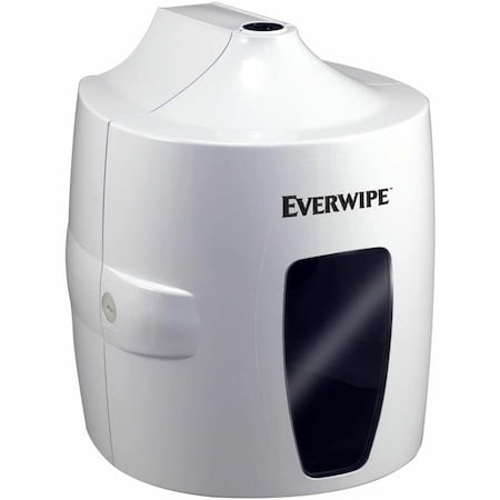Wet Wipe Dispenser, Plastic, 11 in H, White