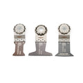 OscilToolBladeSet, 3pcs, W:1.375"to2.5625"