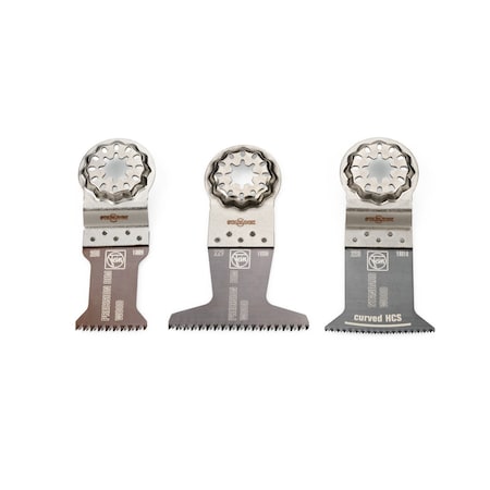 OscilToolBladeSet, 3pcs, W:1.375"to2.5625"