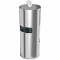9 Gallon Trash Can with Sanitizer Gym Wipe Dispenser