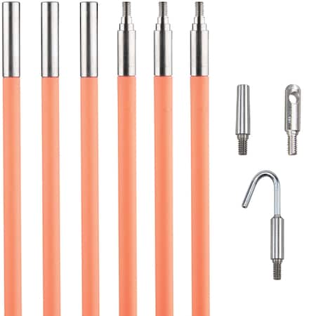 Glow Rod, Lo-Flex, 30 Foot, Pk/3