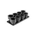 3/4 in Drive Impact Socket Set, SAE, 8 pcs