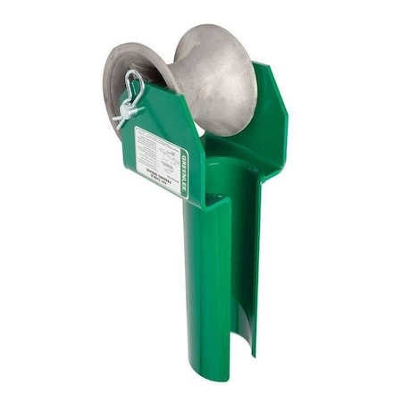 Cable Puller Sheave, Al, 5", 6,500 lb Cap.