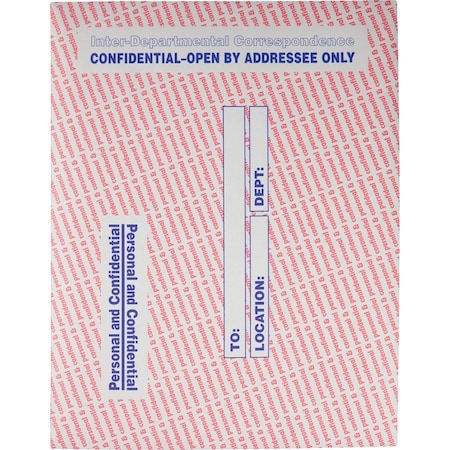 Interoffice Envelope, Gray, Paper, PK100