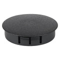 Hole Plug, Hole D 1 3/4 In, Blk, PK25