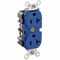 PlugsandReceptacles, 20A, 125VAC, Bl, Nylon