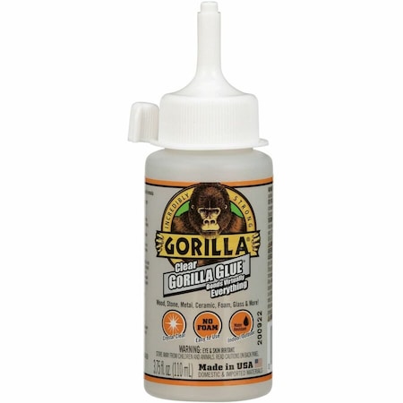Hot Melt Adhesive, Amber, 24 hr Full Cure, 3.75 oz, Bottle