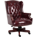 Traditional Chair, 30 in W 32" L 44" H, Fixed