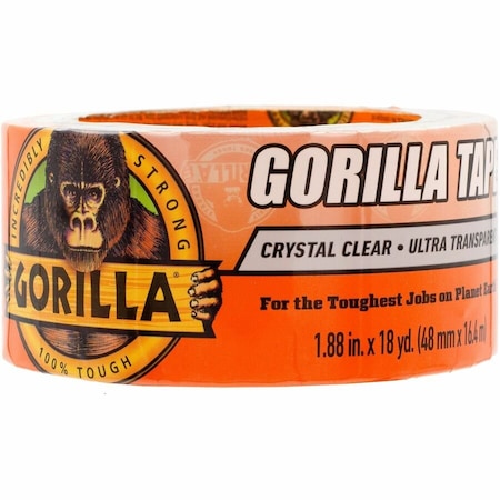Repair Tape, Transparent, 18 yd L, 2 in W