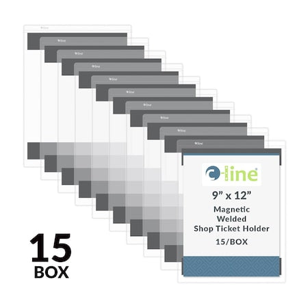 Shop Ticket Holder, Magnetic, 9 x 12", PK15