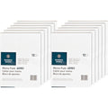 Writing Pad, Top, White, PK12
