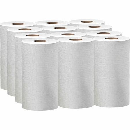 WypAll General Clean X60 Multi-Task Cleaning Cloths (35401), Small Roll, White, 130 Sheets/Roll, PK12
