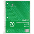 Notebook, Left, White