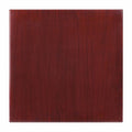 Square Mahogany Resin Table Top, 24