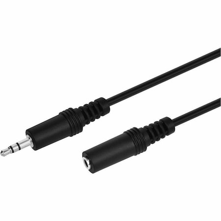 25ft 3.5mm Stereo Plug/Jack M/F Cable