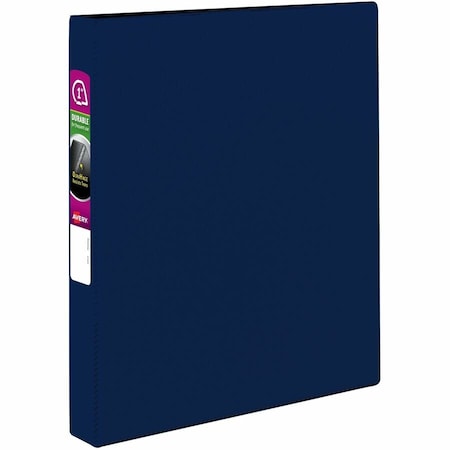 Durable 3 Ring Binder, 1" Slant Rings