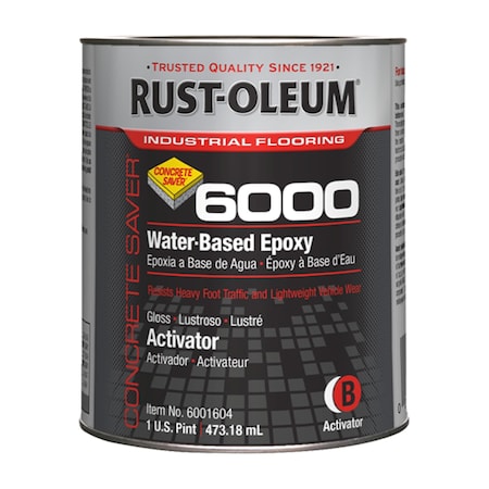 Epoxy Coating Activator, Clear, High Gloss, 1 pt