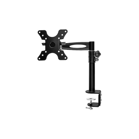 Monitor Arm, Black, Aluminum; Steel