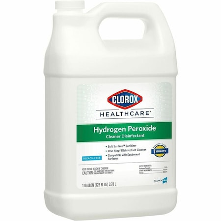 Cleaner and Disinfectant, 128 oz. Bottle, Cherry Almond, 4 PK