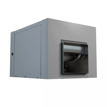 In-Line Duct Blower,10-3/4 in Wheel Dia.