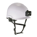 Type II Safety Helmet with LED Light Class E, White