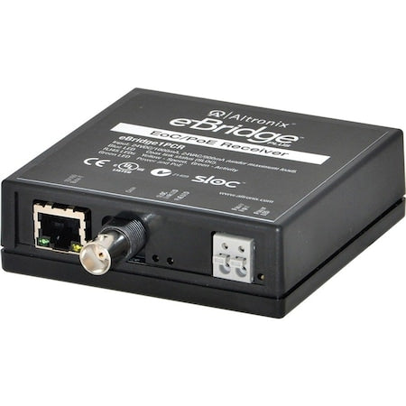 PoE Extender, 3-1/2" D x 3-1/2" W, Black
