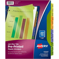 Pre-Printed Index Divider Monthly, Pk12