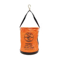 Bucket Bag, Orange, vinyl, 0 Pockets