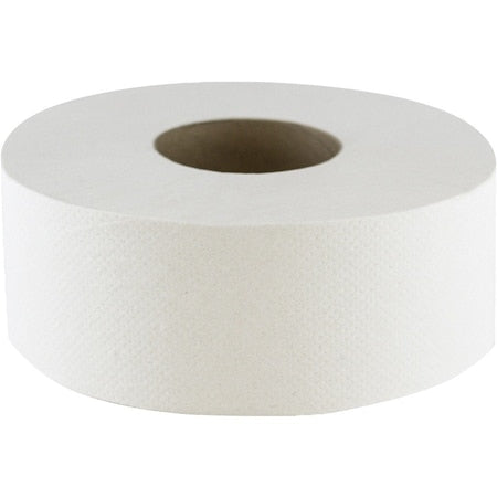 Jumbo Roll Bath Tissue White, 9in, PK12