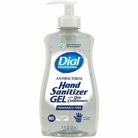 Hand Sanitizer, 11 oz, Gel, PK12