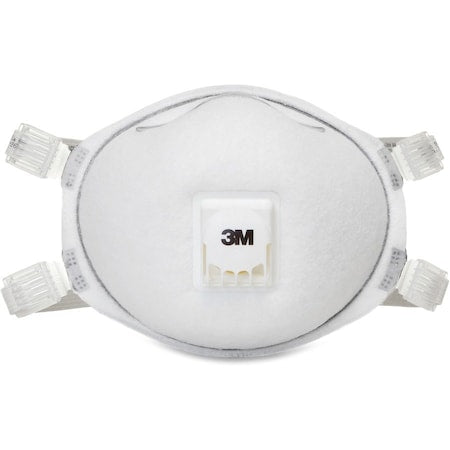 Particulate Welding Respirator, N95 w/Faceseal, Cool Flow Valve, Molded, Adj. Buckle, M, PK10