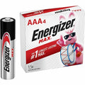 Energizer Max AAA Alkaline Battery, 1.5V DC, PK24