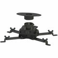 VMP Ceiling Mount for Projector - Black - 75 lb Load Capacity