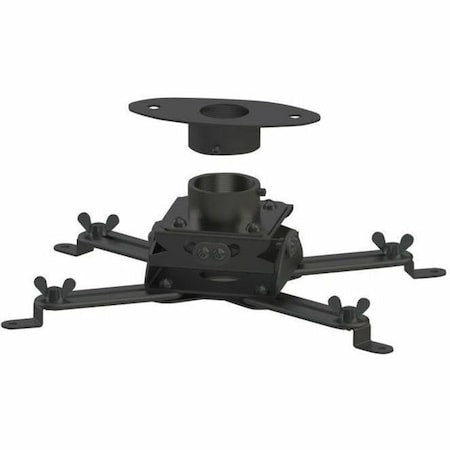 VMP Ceiling Mount for Projector - Black - 75 lb Load Capacity