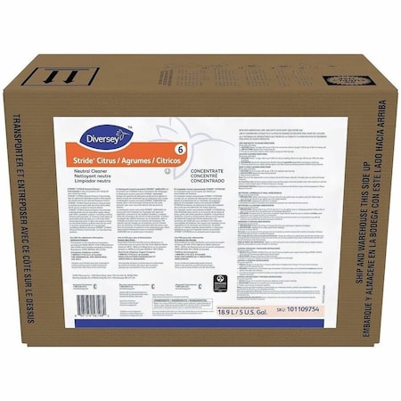 Neutral Floor Cleaner, 5 gal., Citrus
